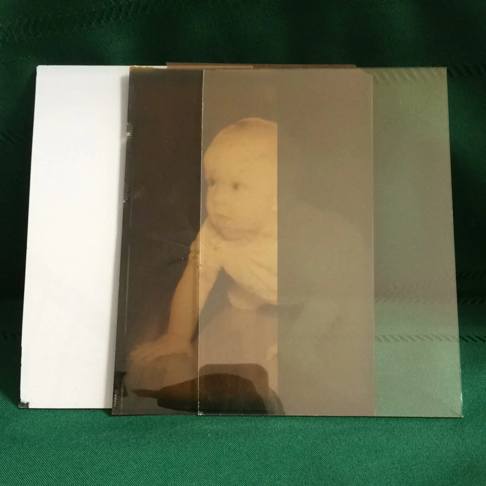 Vintage Moviette Inc Vuette Illuminator Electric Light Up Negative Picture Frame