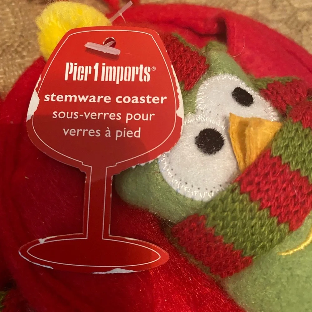 Pier 1 Imports Stemware Coaster set of 4