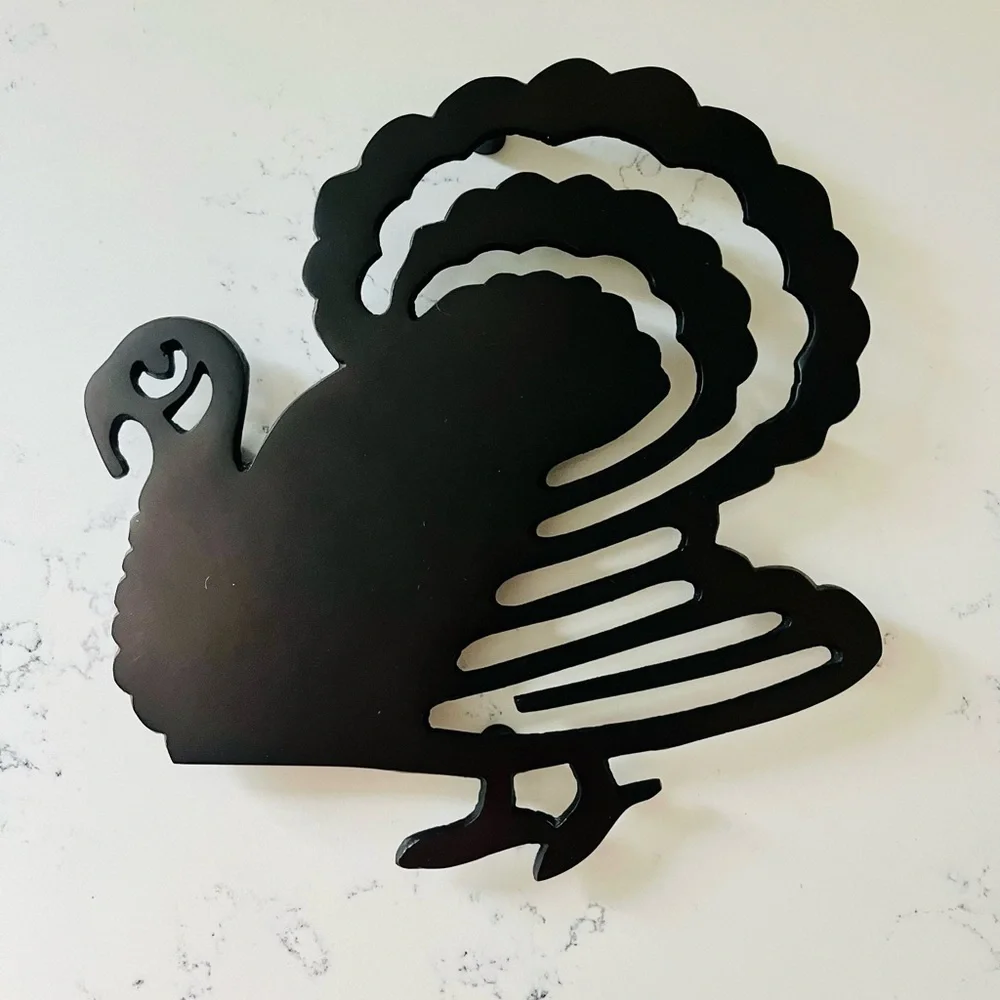 Crate&Barrel bronze turkey