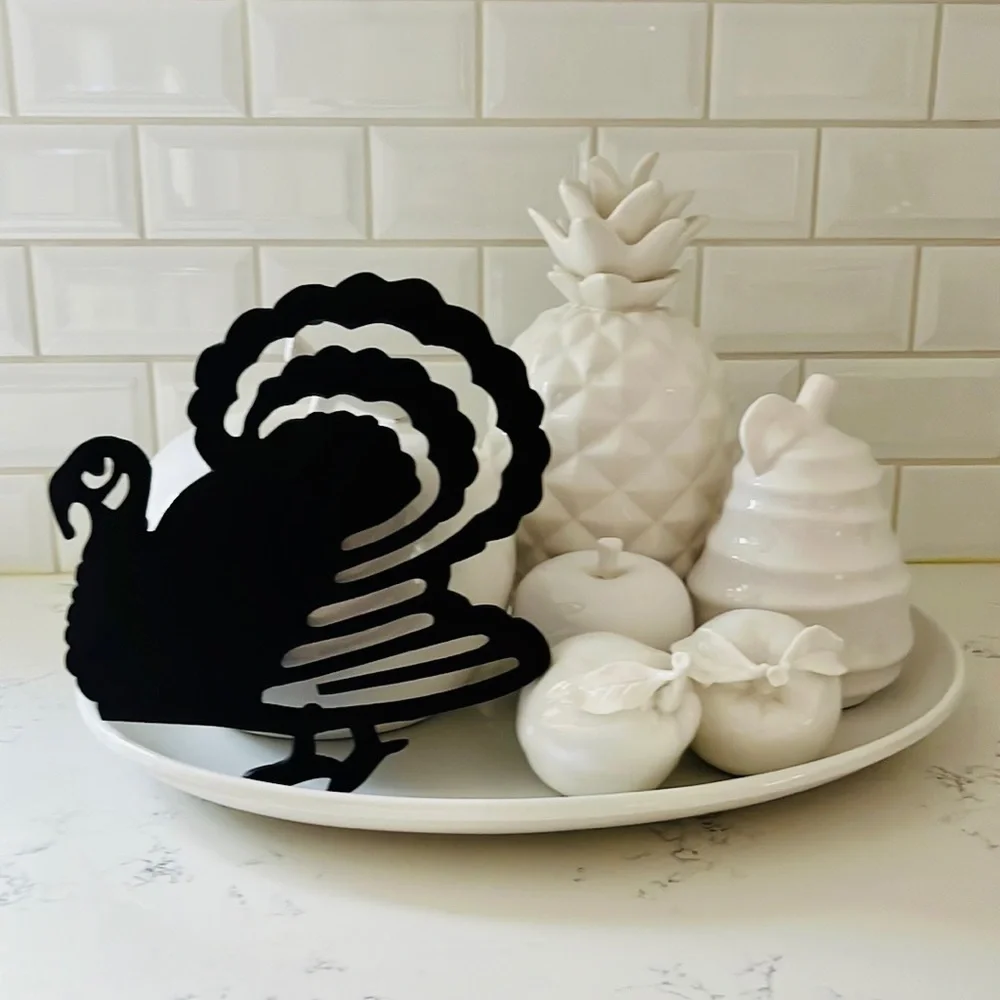 Crate&Barrel bronze turkey