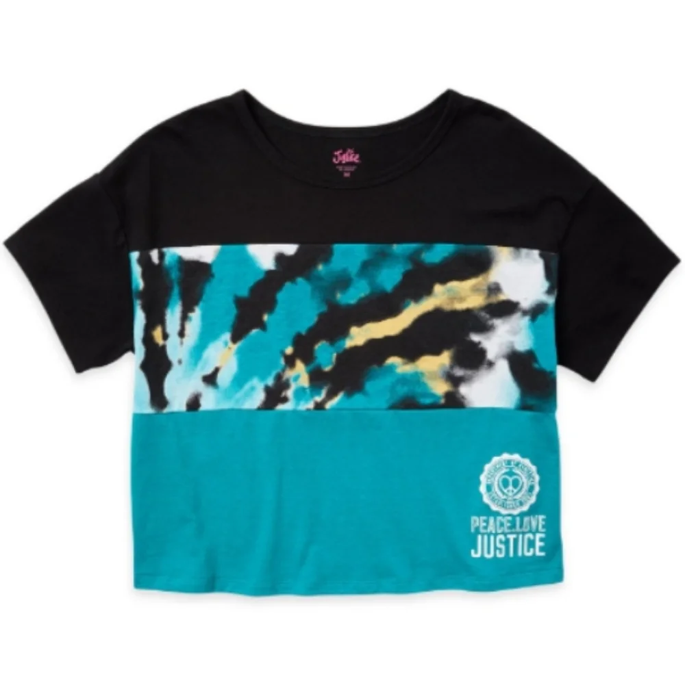 NWT Girls Justice Everyday Short Sleeve T-Shirt