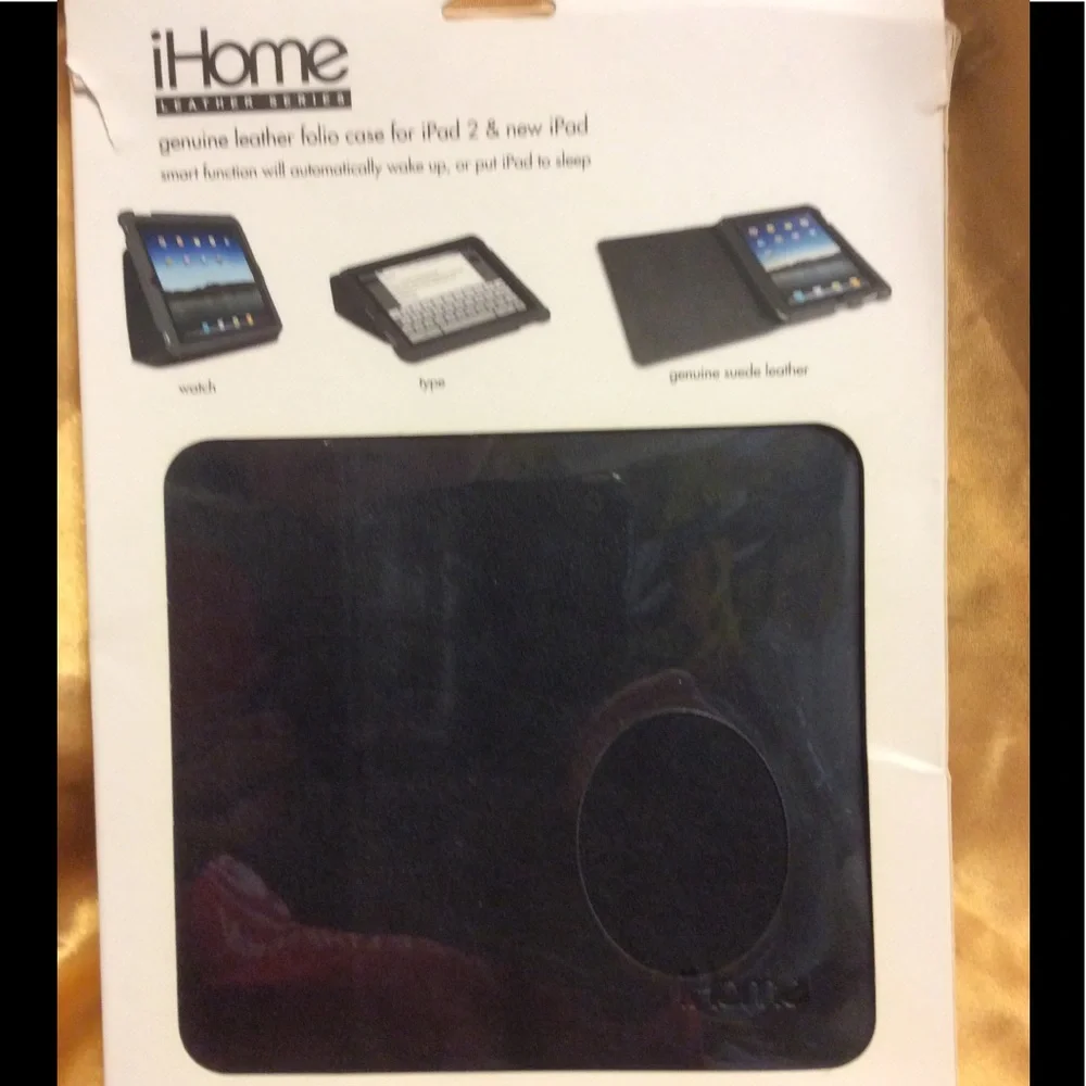 iHome leather folio