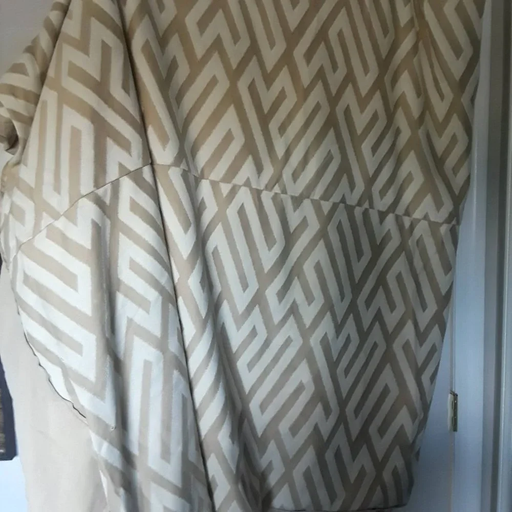 Hudson Park Tribal King Duvet Cover