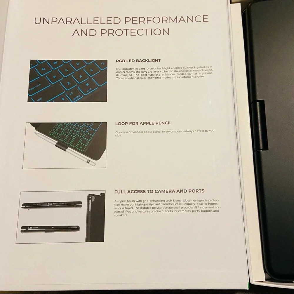 Typecase flexbook keyboard