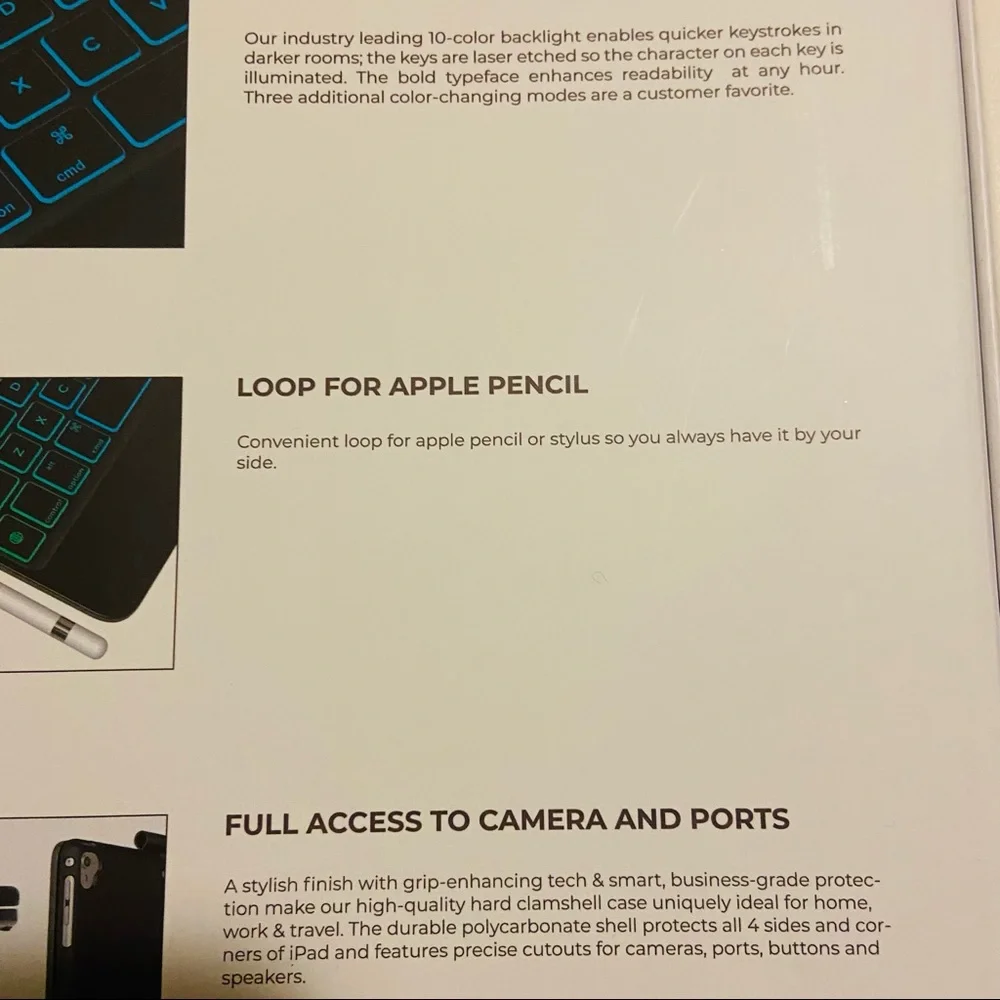 Typecase flexbook keyboard