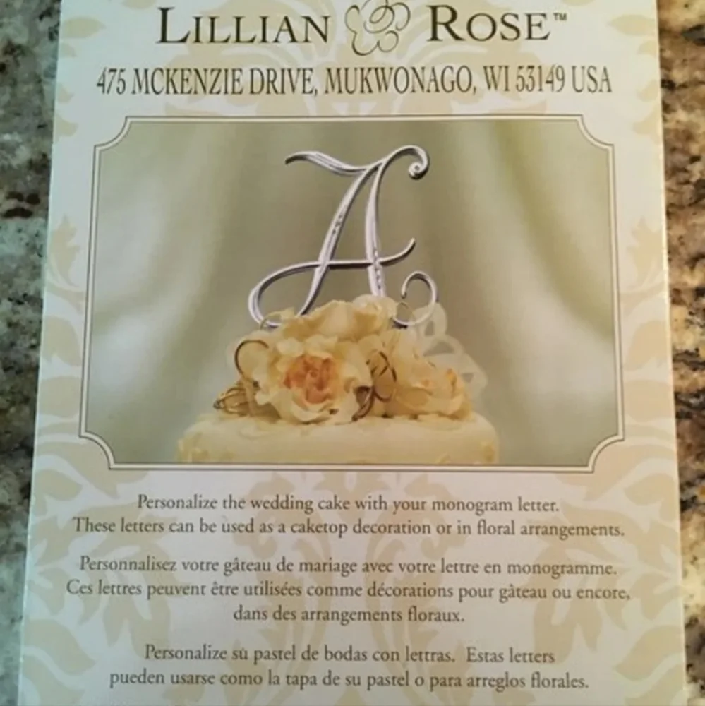 lillian and rose used once