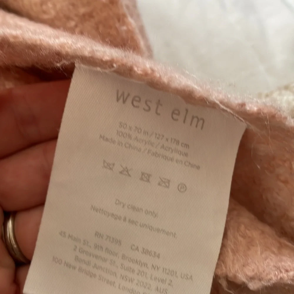 West Elm pink west