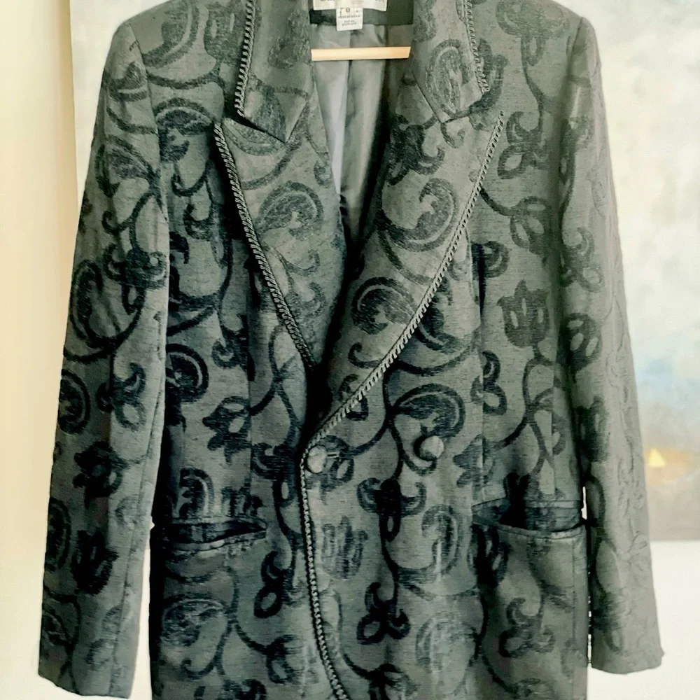 Christian Dior Brocade Jacquard patterned Blazer