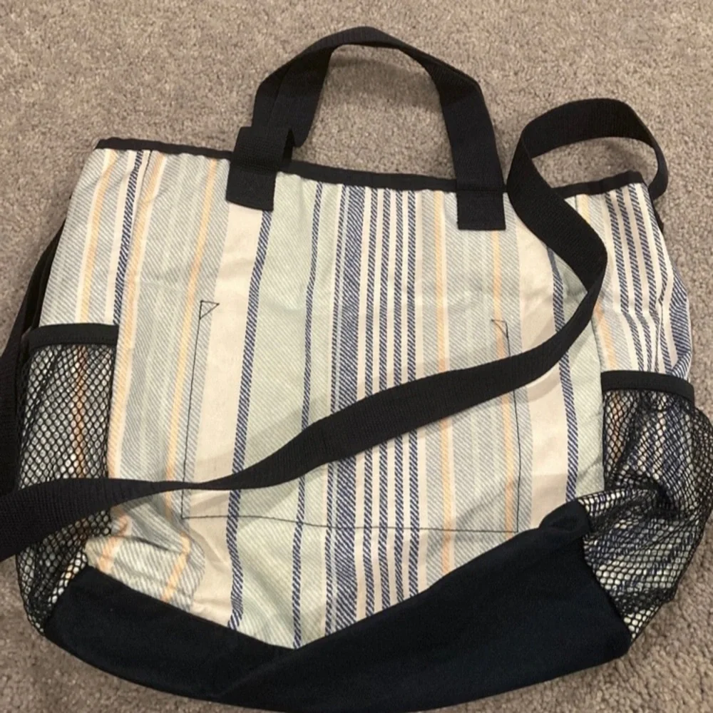 Thirty-one Brand Striped Diaper Bag