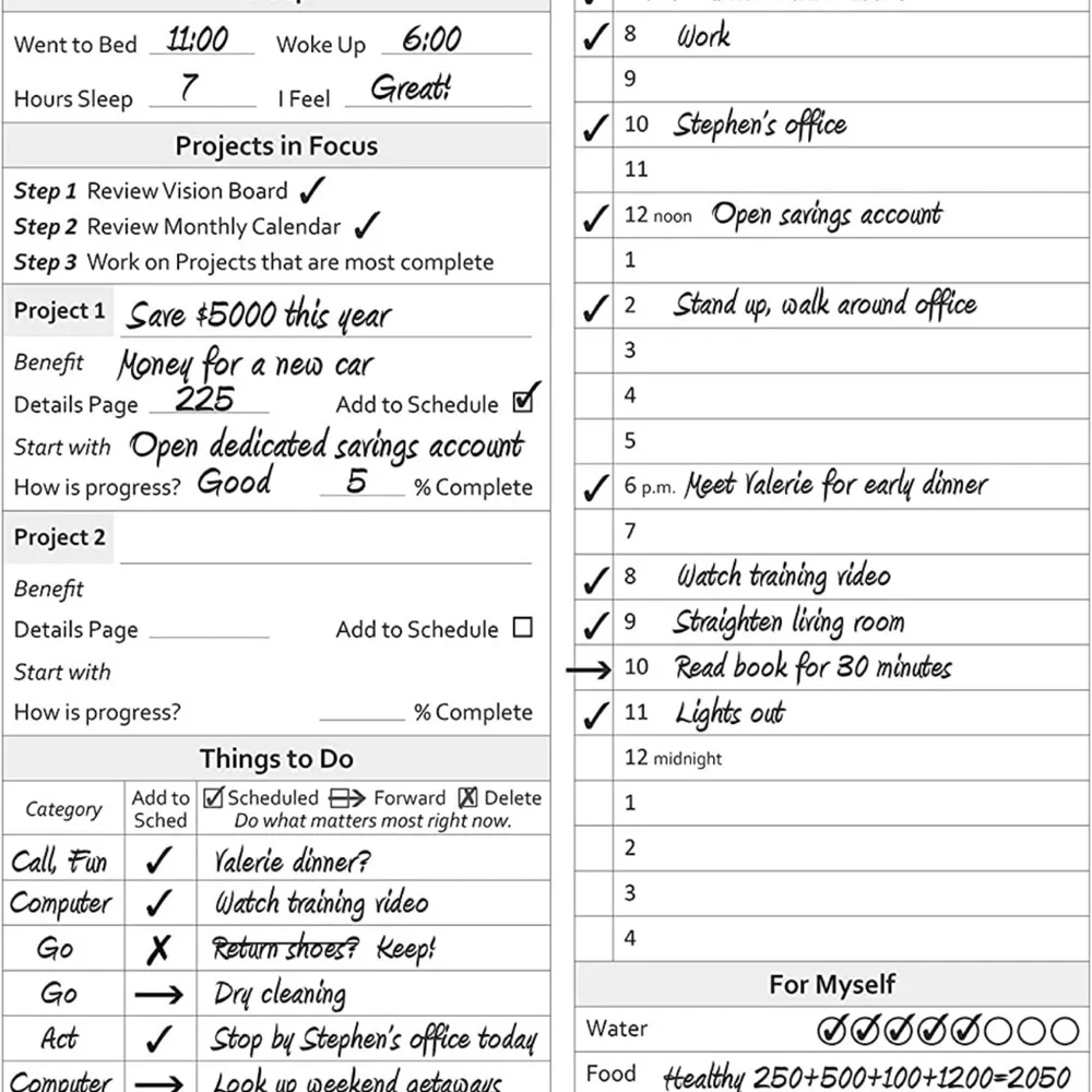 gazelle planner guided