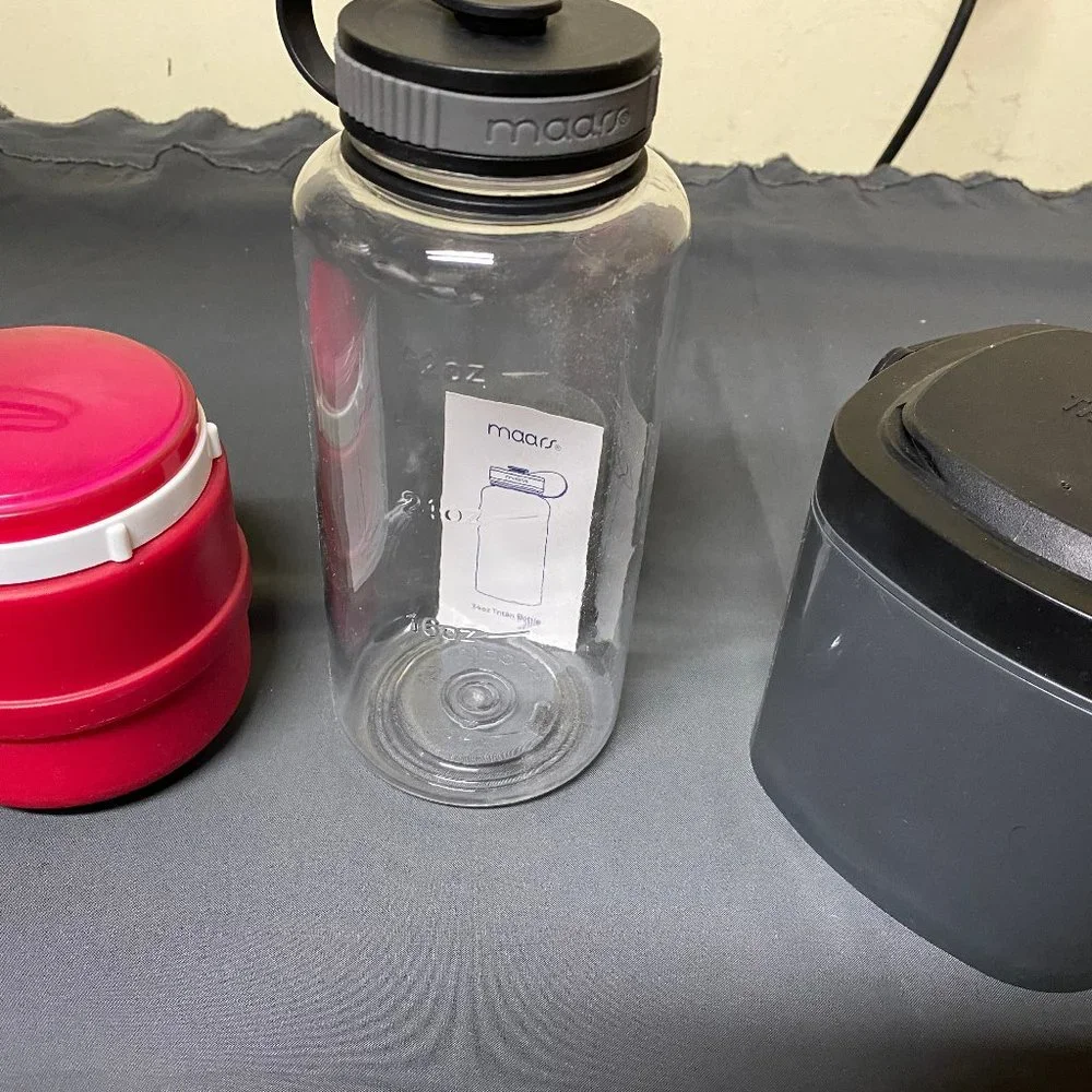 Bundle of 2 Thermoses and 1 New Bottle