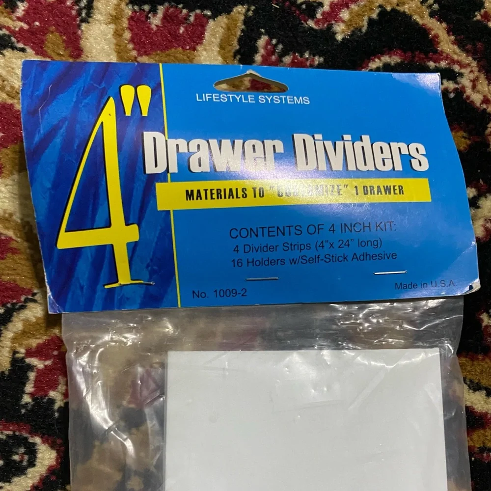 N/A drawer organizers