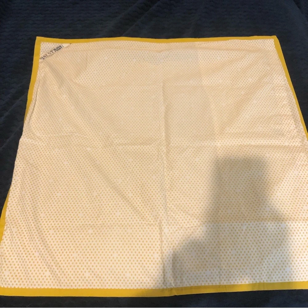 West Elm Jay St Block print Euro Shams (3) - yellow
