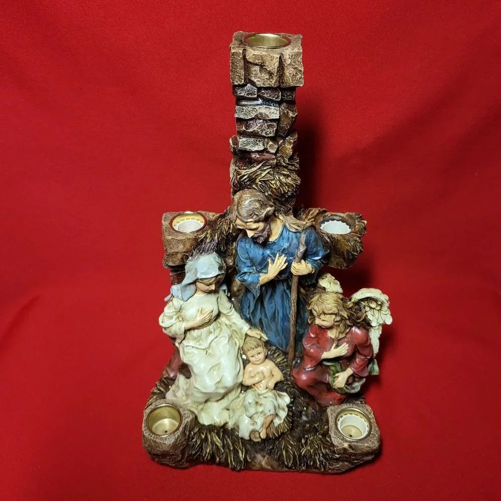 N/A nativity candle