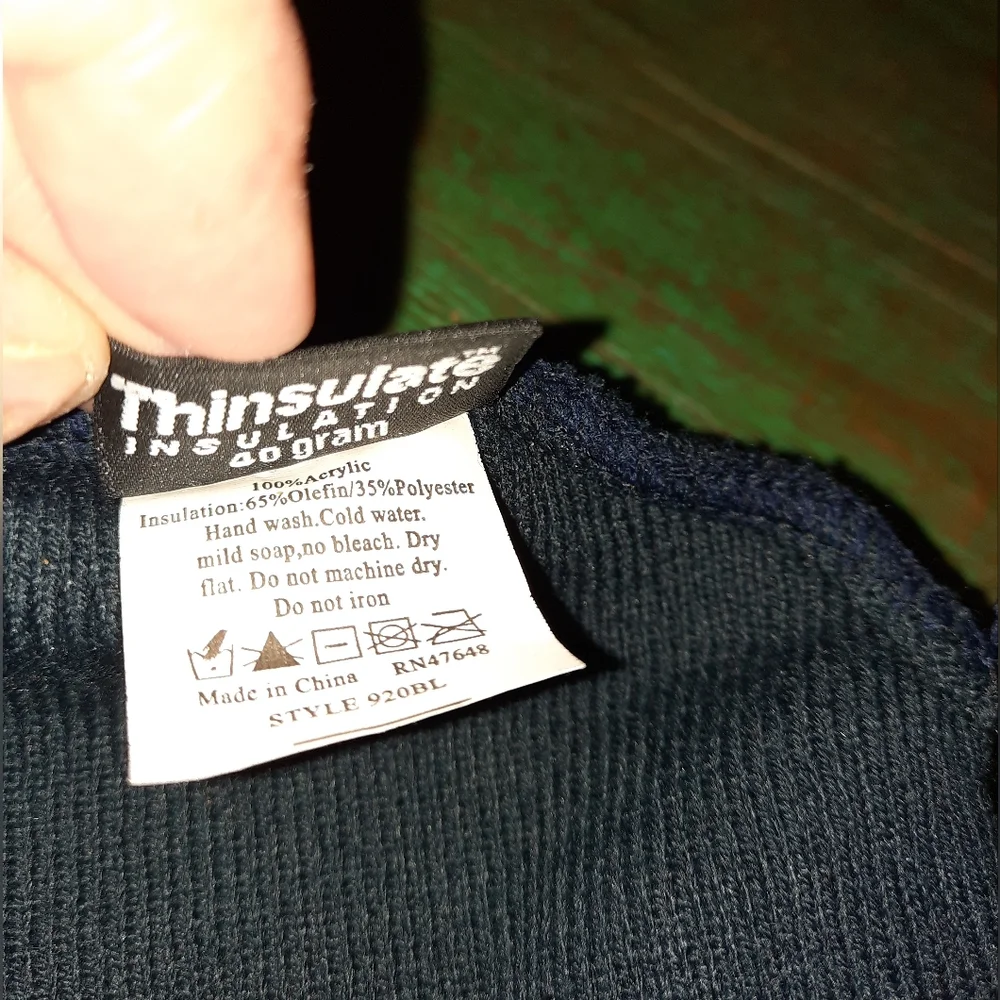 3M Thinsulate *charcoal gray