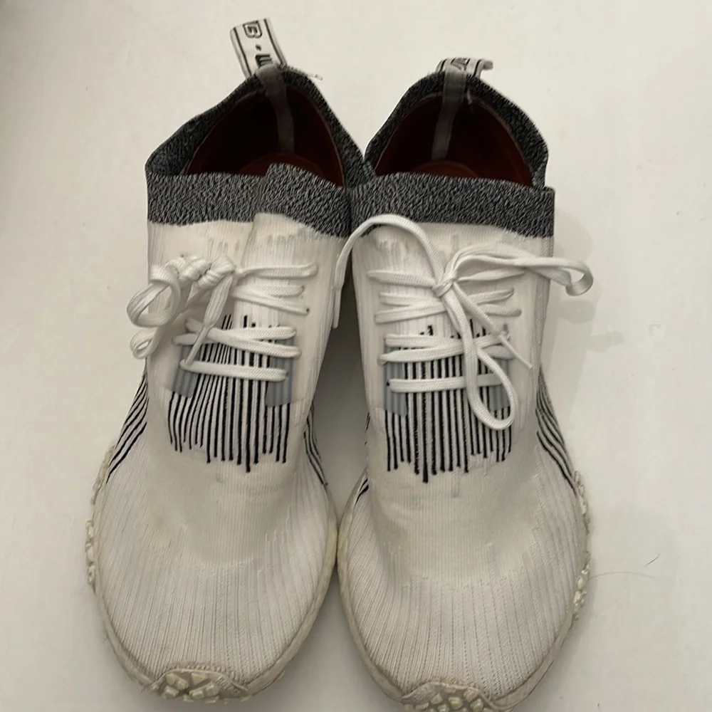 ADIDAS NMD RACER X WHITAKER CAR CLUB MOCANO RUNNING SNEAKERS MENS SIZE 11