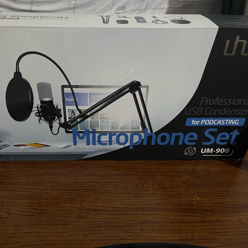 USB Podcast Condenser Microphone