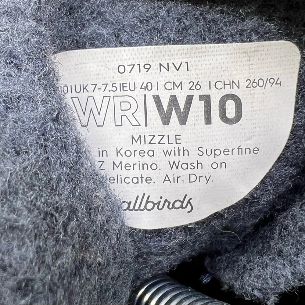 allbirds mizzle