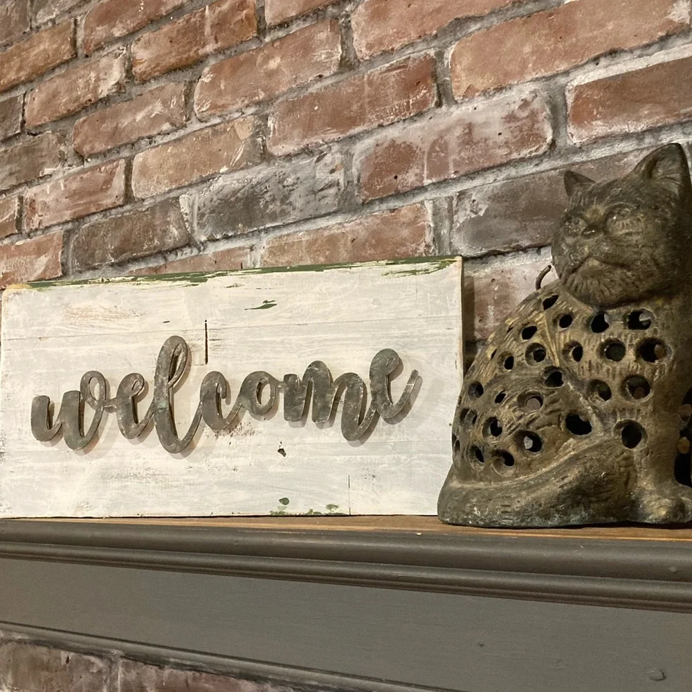 Handmade nwt shabby