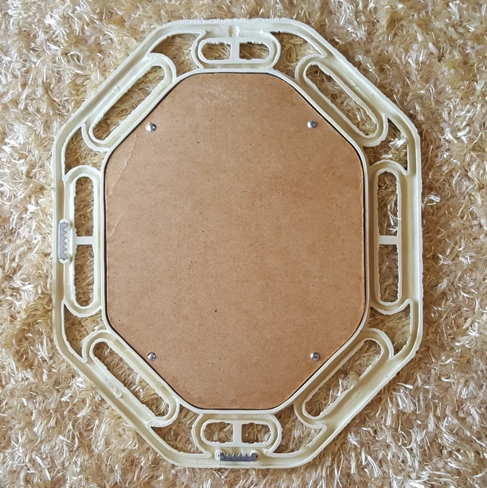 Vintage Homco Faux Bamboo Mirror