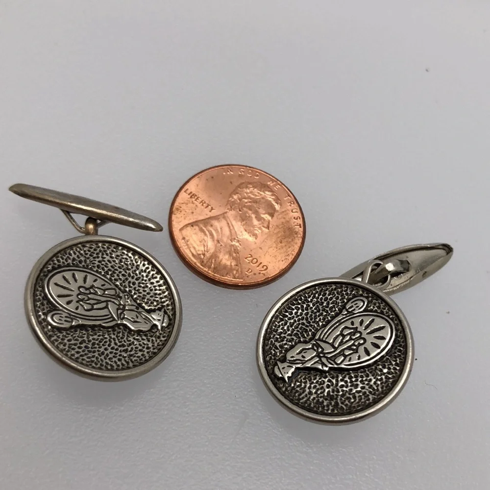 Vintage silver tone