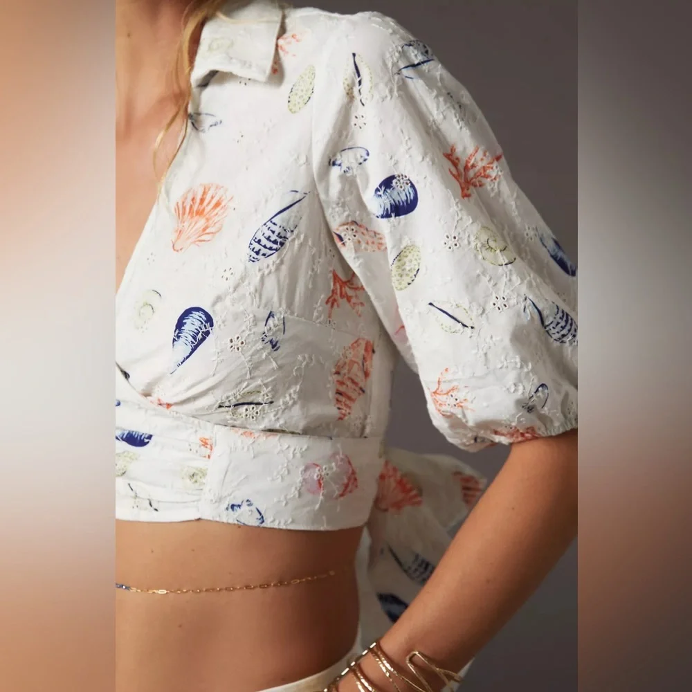 Anthropologie cotton polyester