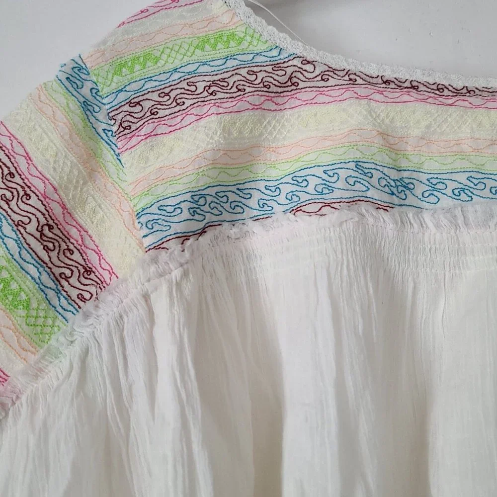 Free People silhouette cream armholes