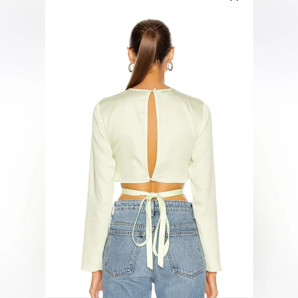 GRLFRND cropped top