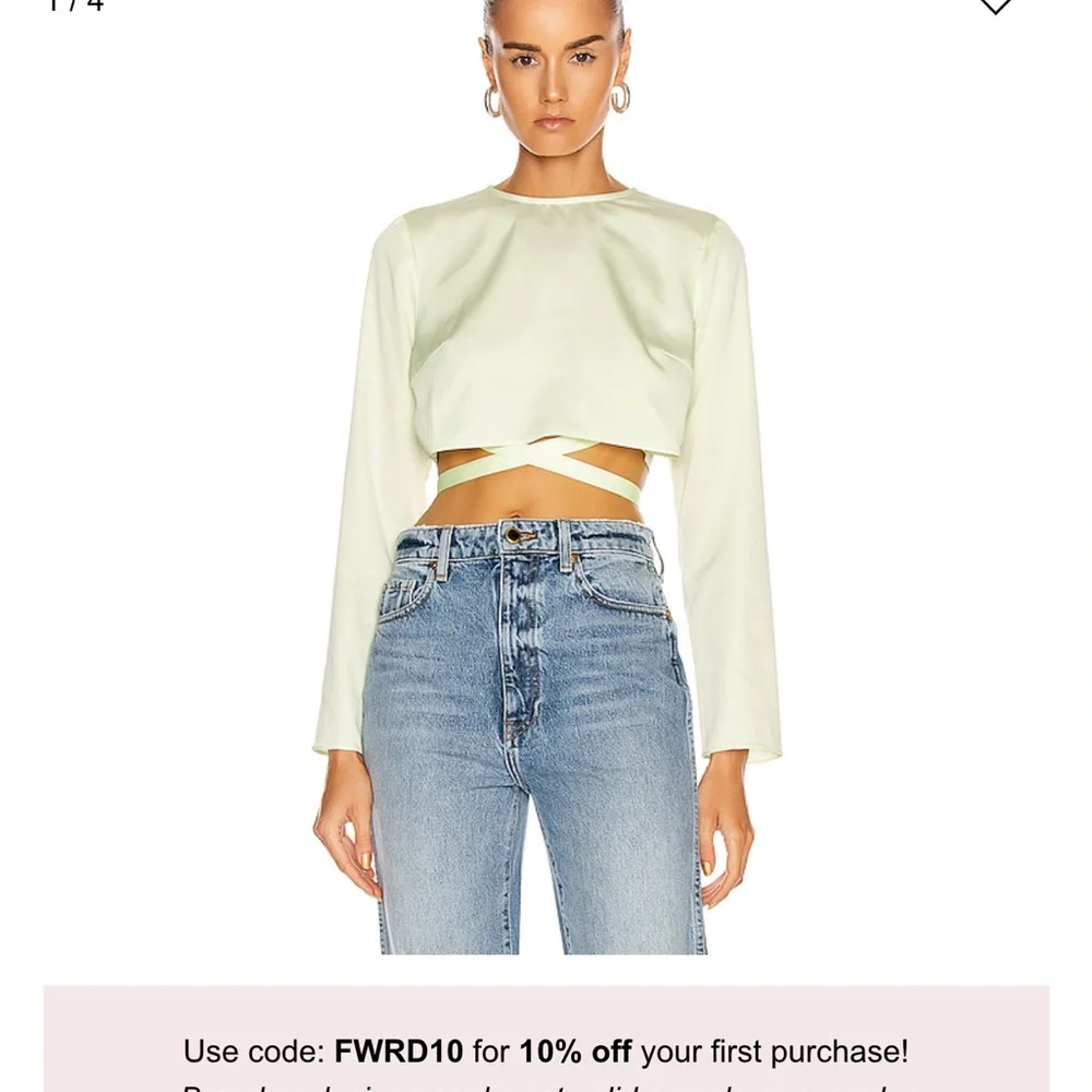 GRLFRND cropped top