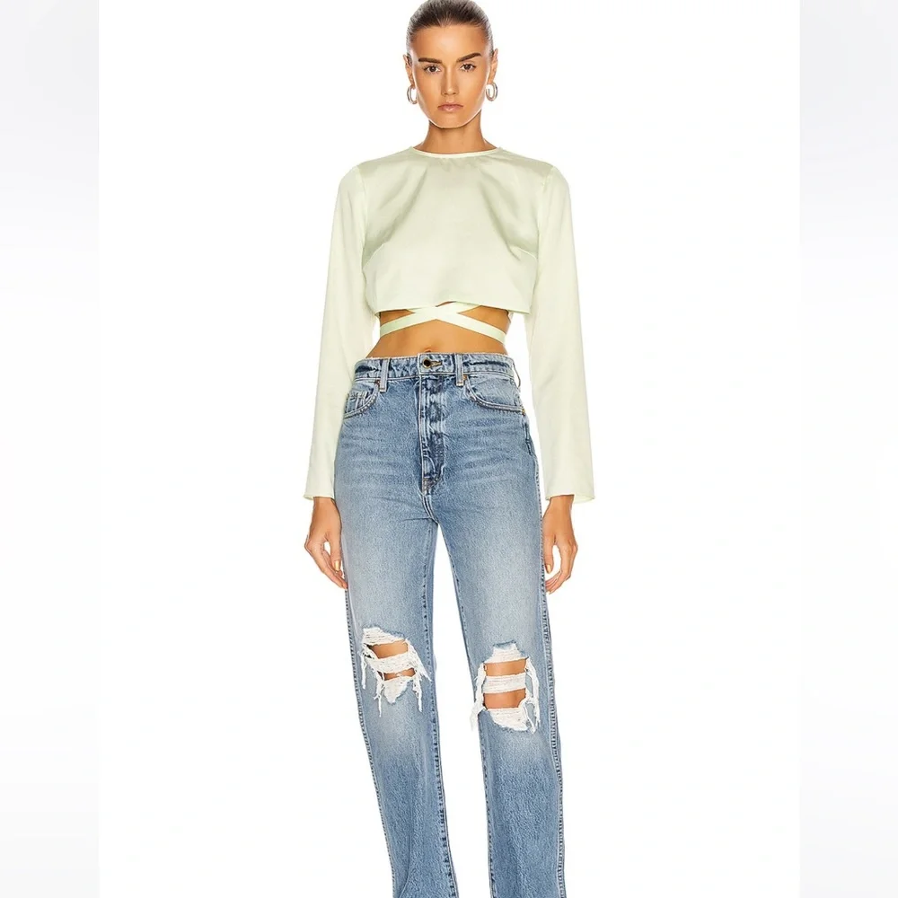 GRLFRND cropped top