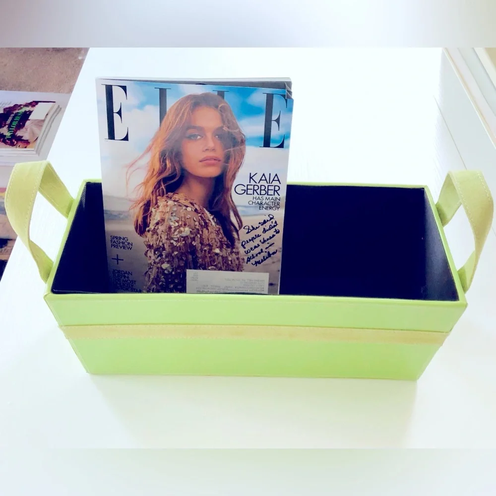 Crate&Barrel glossy apple