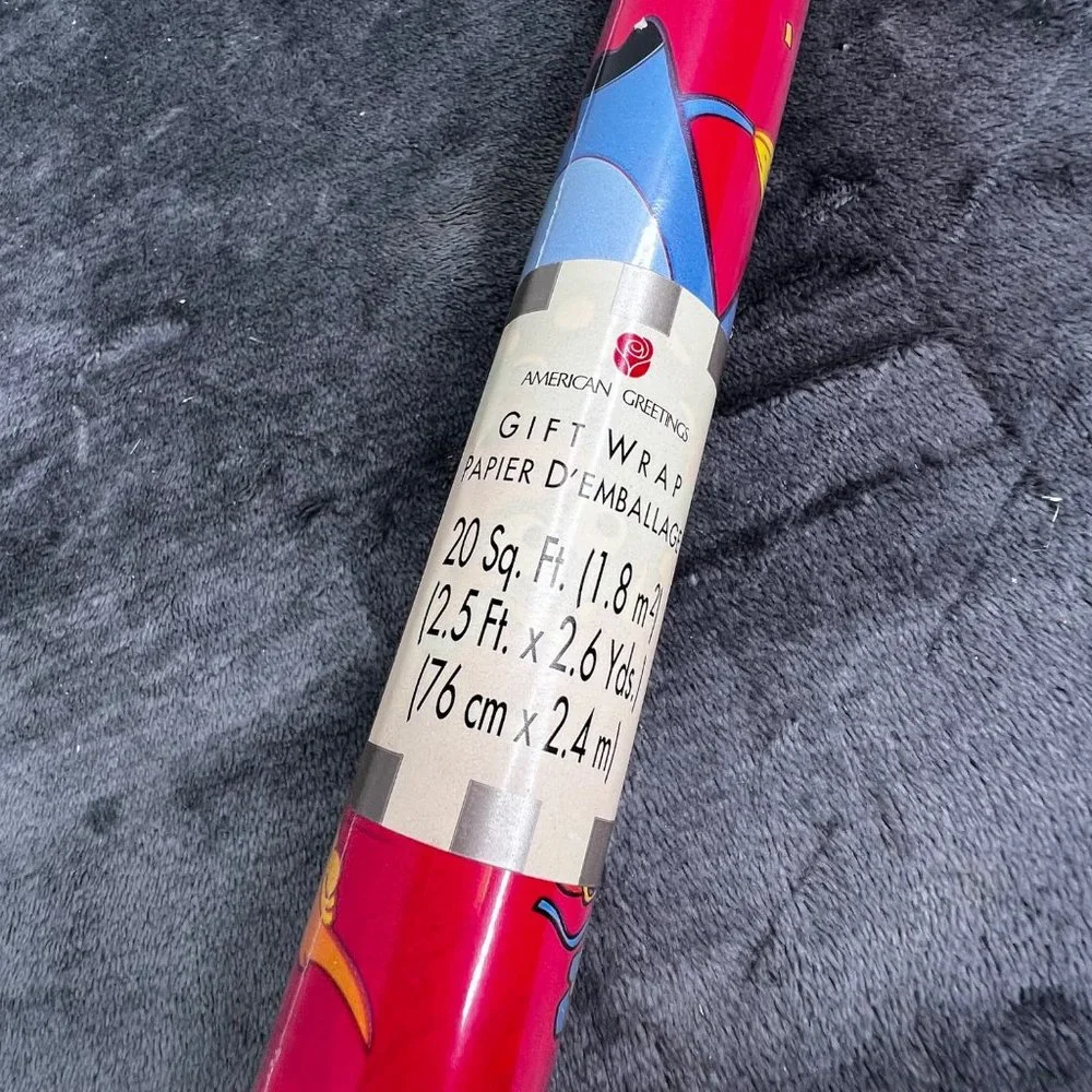 American Greetings Dora the Explorer Swiper Boots Gift Wrap 2002 Roll 20 ft NWT