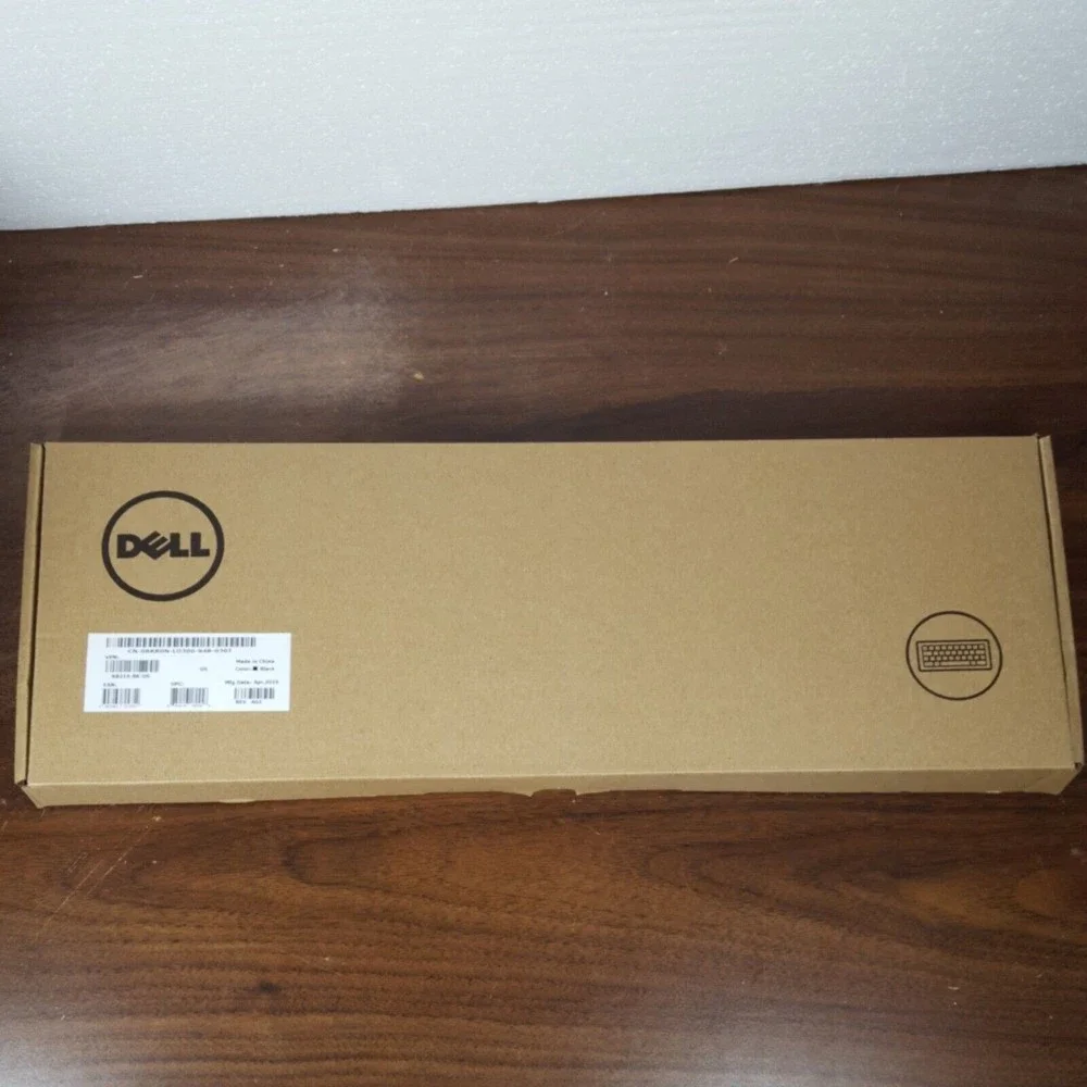 DELL Wired USB Keyboard for Desktop PC KB216-BK-US - Black