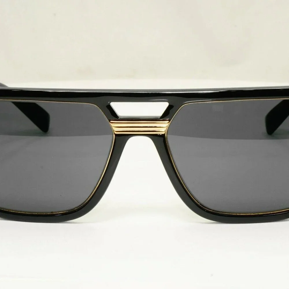 Versace Men's Black Medusa Sunglasses