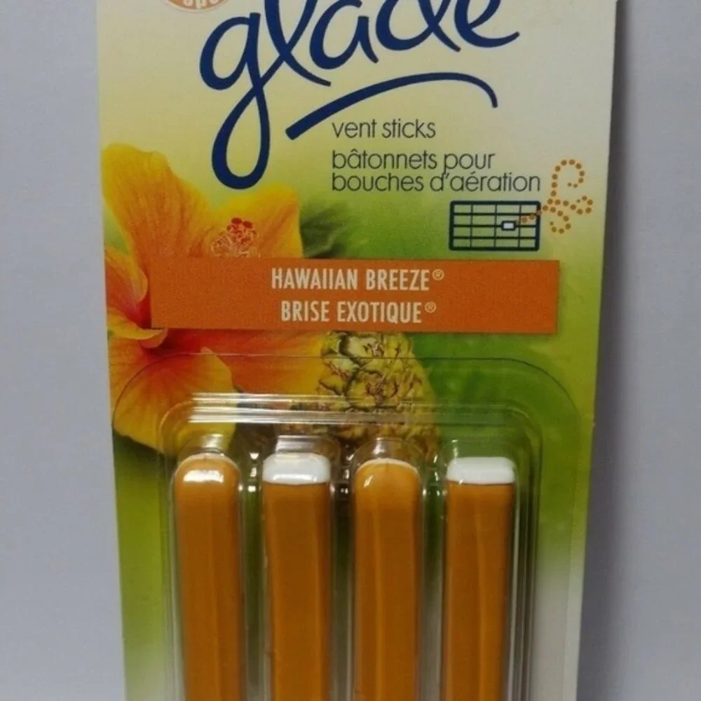 5 Glade Vent Sticks Air Freshener Hawaiian Breeze