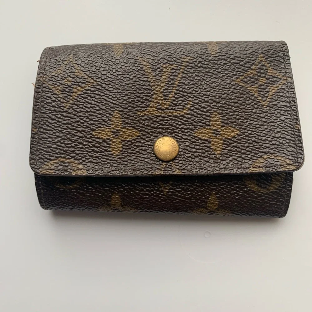 LOUIS VUITTON: Rare Vintage LV Monogram 6 Key Ring Holder Wallet Good Condition