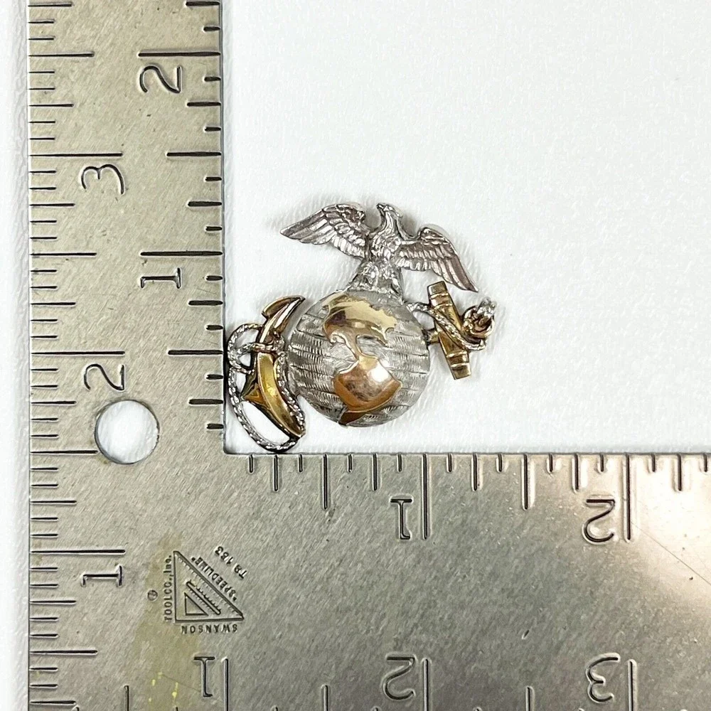 US Marine sterling gold