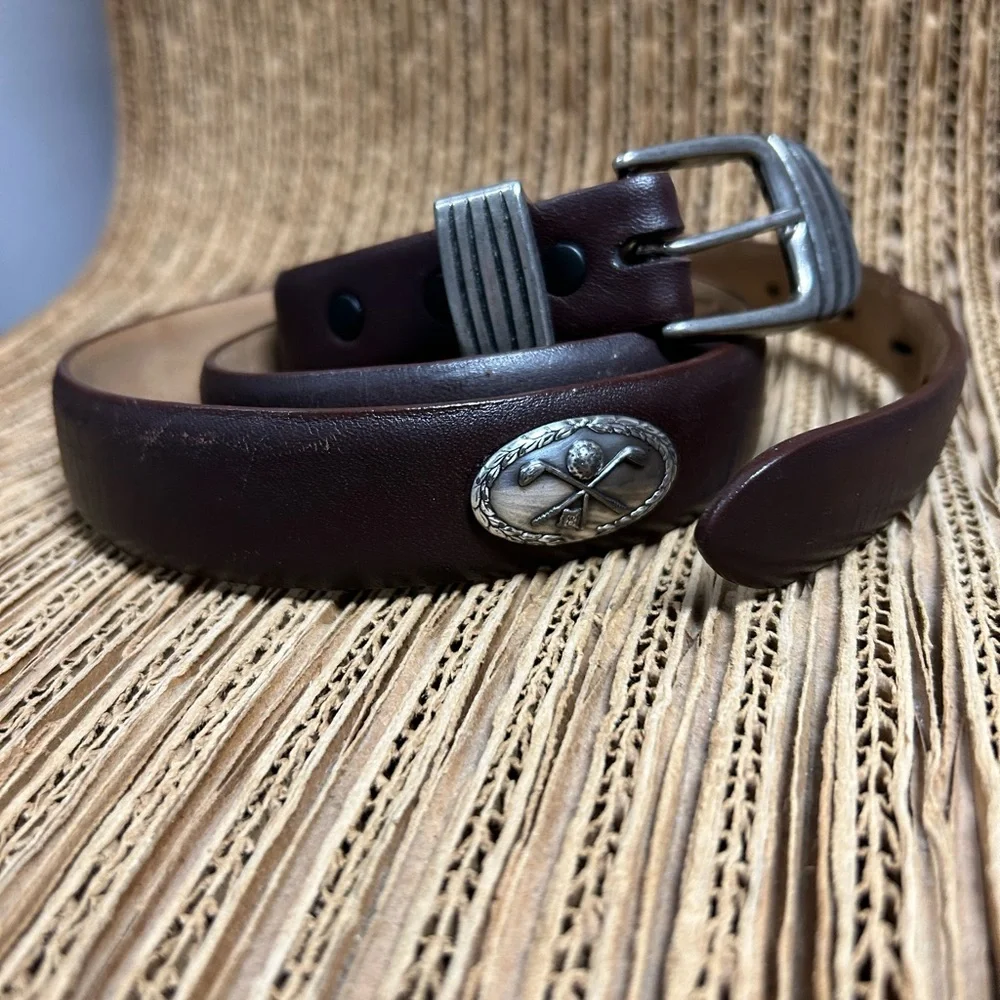 Vintage brown leather