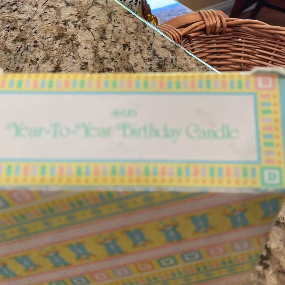 Never used Avon birthday candle 1-4 years