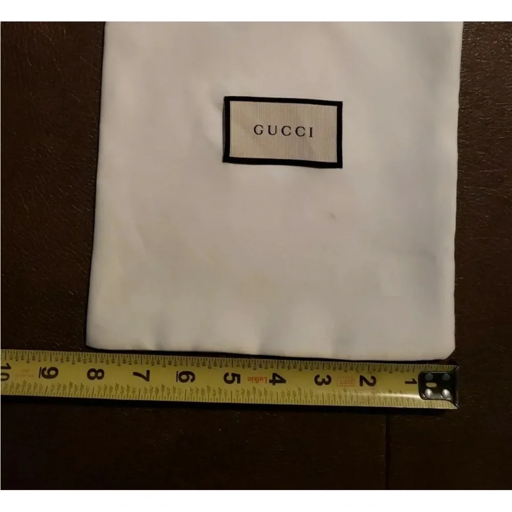 Gucci white drawstring