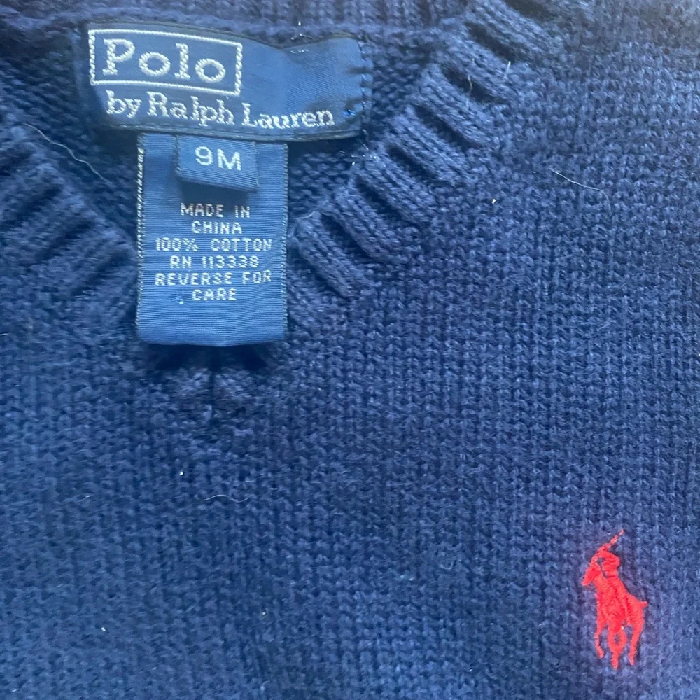Ralph Lauren Baby Boy Navy Blue Vest