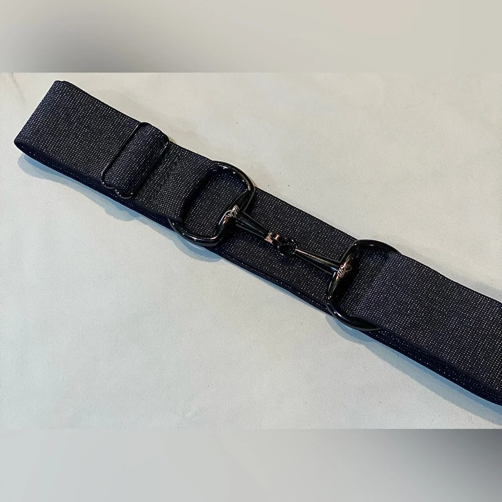 Checkered flag Childrens Equestrian horse Snaffle Bit Belt Elastic One Size …