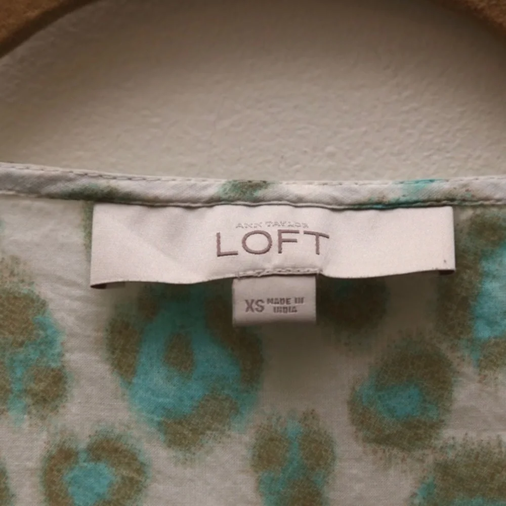 LOFT ruffle cheetah