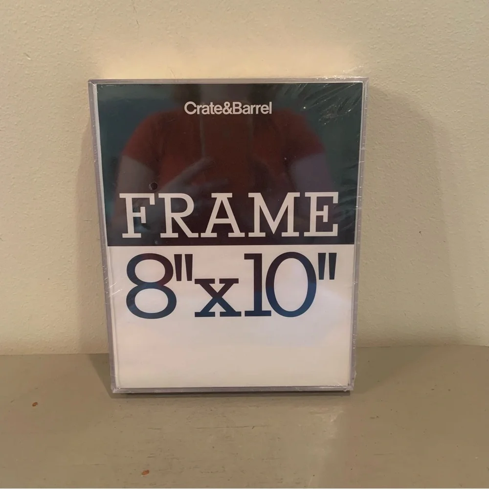 New Old Stock Crate&Barrel 8X10 Square Picture Frame.