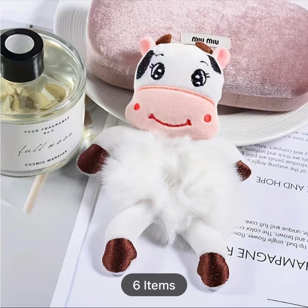 NIB Plush Animal Ponytail Holders!