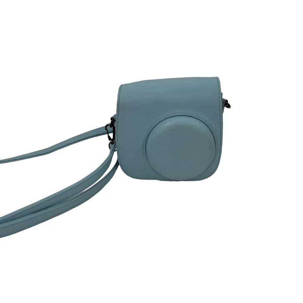 Shutter Light Blue Instax Polaroid Camera Crossbody Shoulder Bag