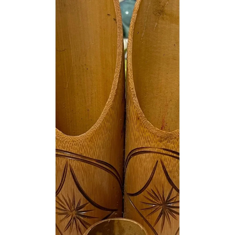 Bamboowala Natural Bamboo Pen Holder pen office good