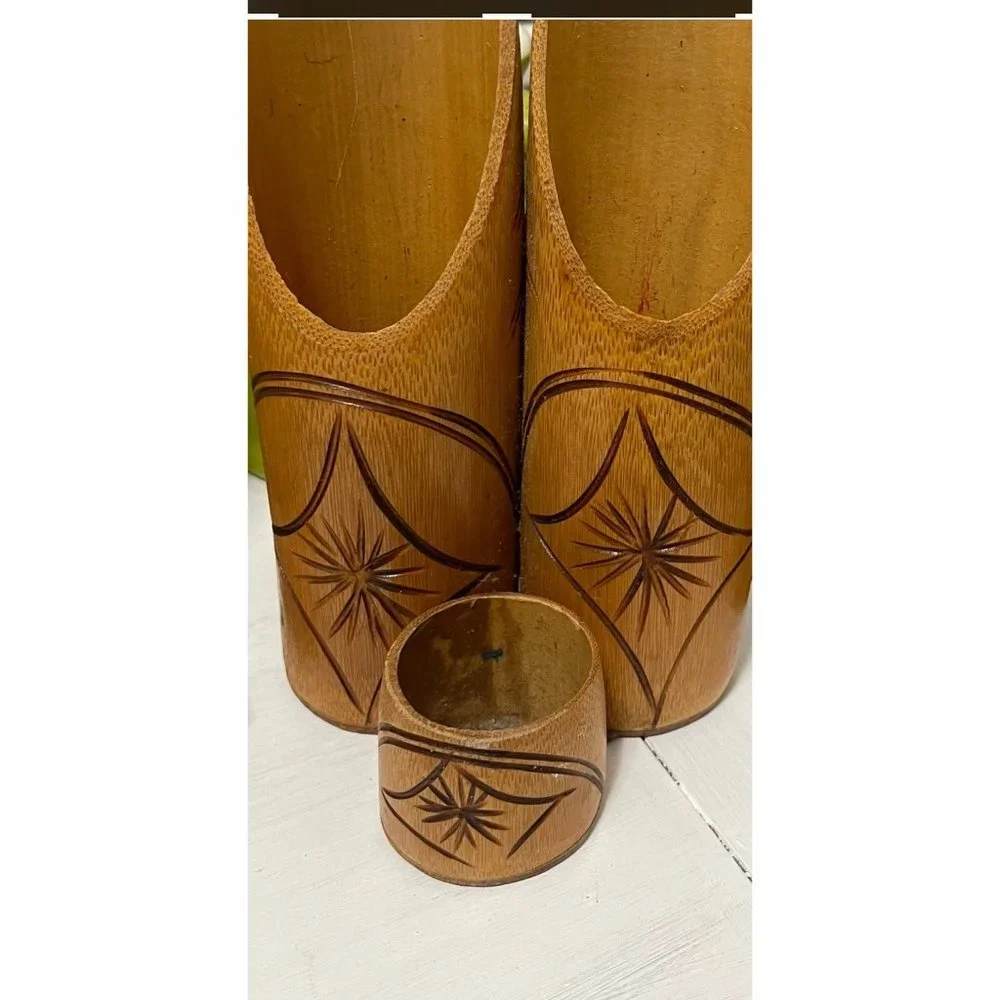 Bamboowala Natural Bamboo Pen Holder very from items