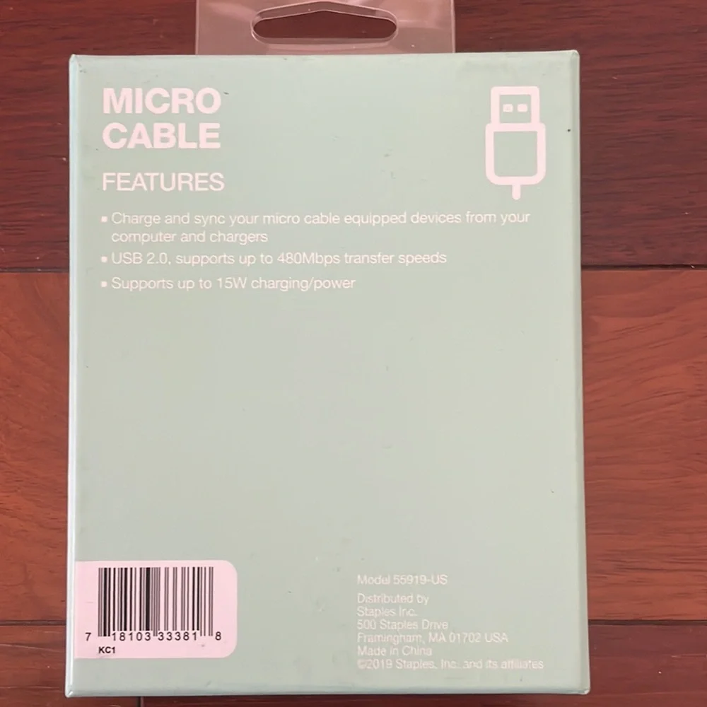 6ft Micro Cable
