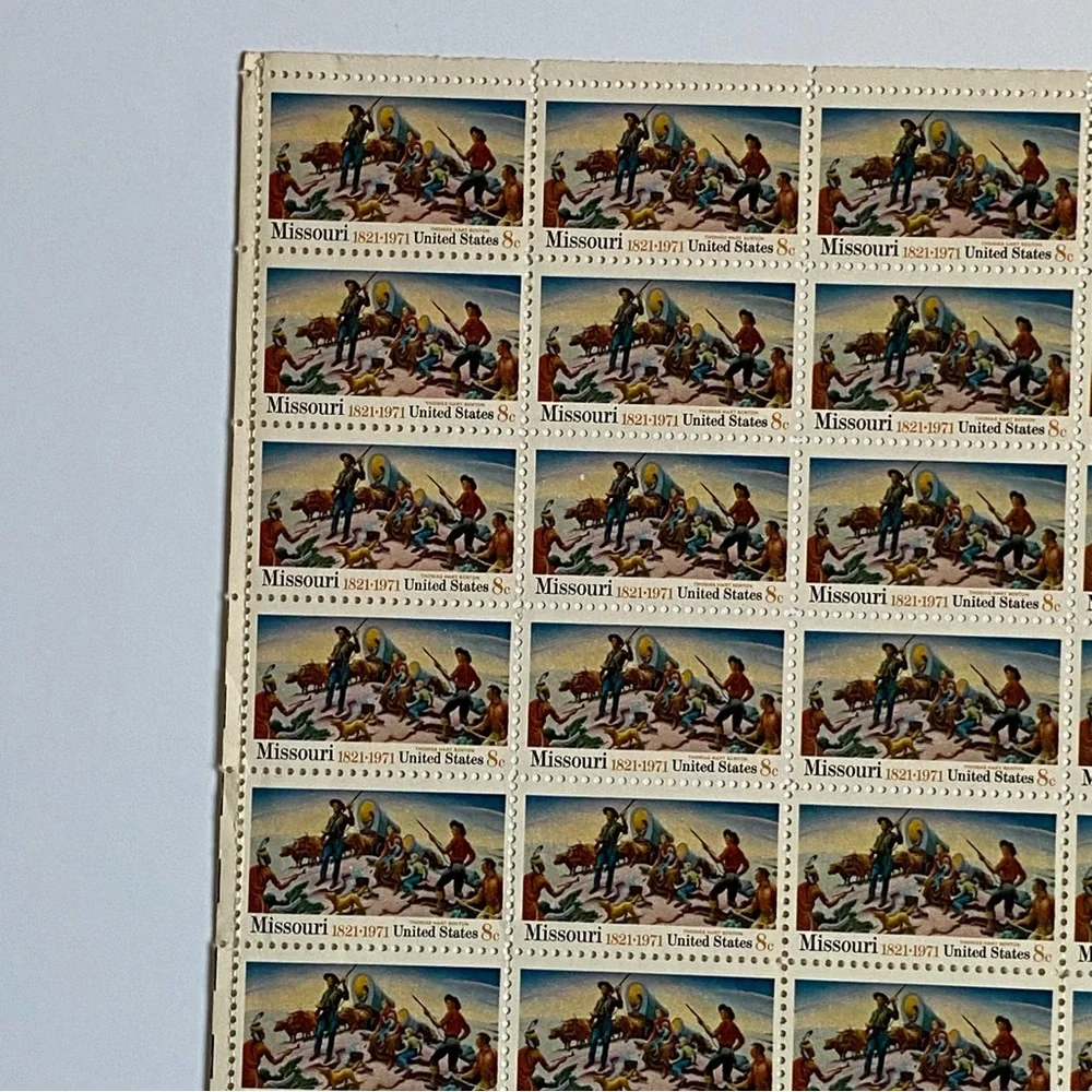 U.S. Postal Service missouri stamps